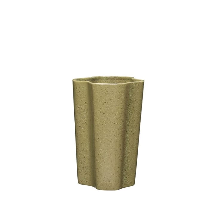 Sapo Vase 30 cm - Gelb - Hübsch