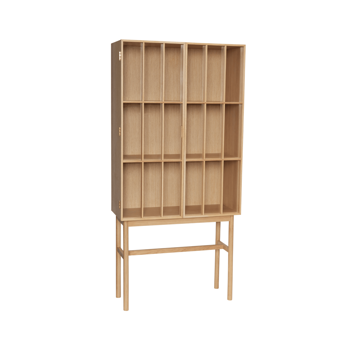 Hübsch Shoji-Schrank hoch Eiche