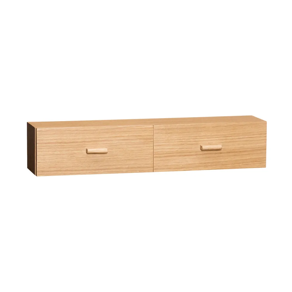 Shuno Regal, Eiche, 60x12x14 cm Hübsch