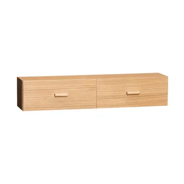 Shuno Regal - Eiche, 60x12x14 cm - Hübsch