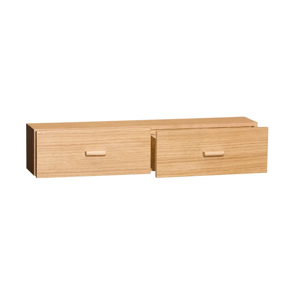 Shuno Regal, Eiche, 60x12x14 cm Hübsch