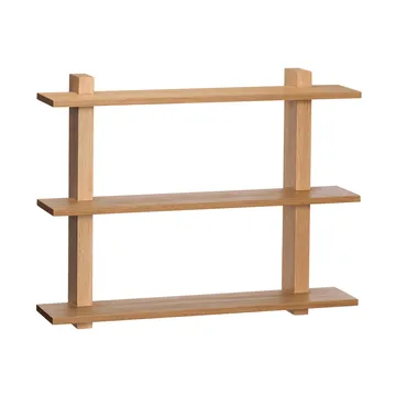 Simple Wandregal - Eiche, 60x47x60 cm - Hübsch