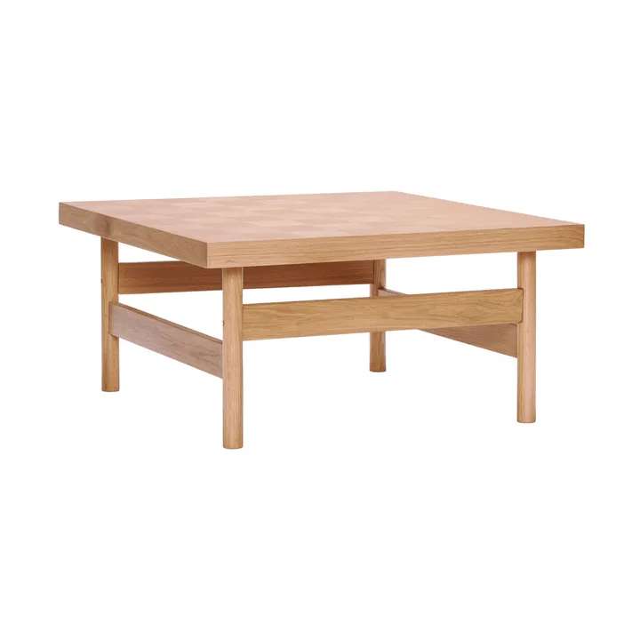 Skak Couchtisch - Eiche, 82x82x40 cm - Hübsch