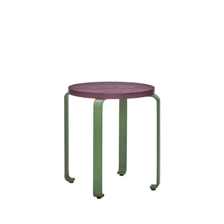 Smile Hocker - Burgundy-Grün - Hübsch