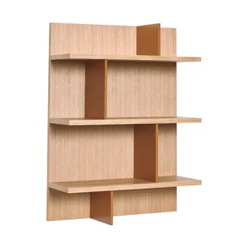 Stand Regal - Eiche-Rot, 60x80x22 cm - Hübsch