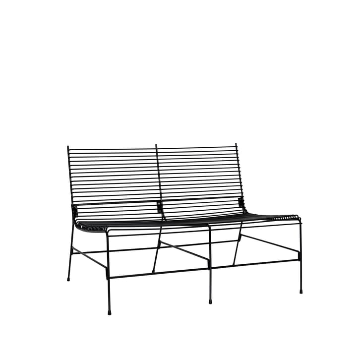 String Bank für Outdoor 121x88 cm - Schwarz - Hübsch