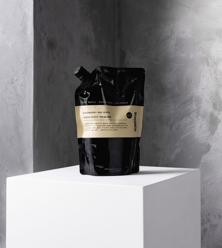 Humdakin Handseife refill 750 ml, Elderberry & birch Humdakin
