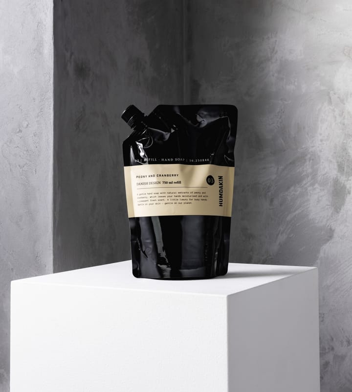 Humdakin Handseife refill 750 ml, Peony & cranberry Humdakin
