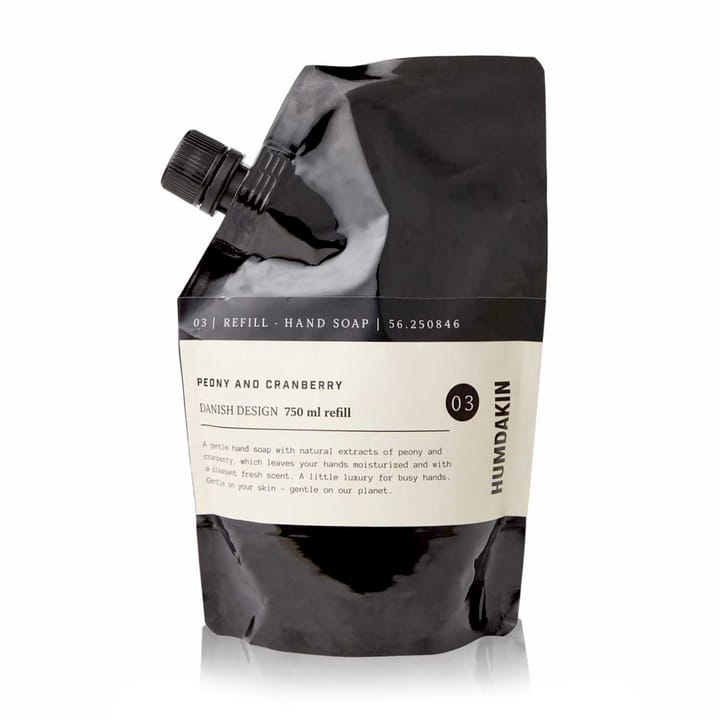 Humdakin Handseife refill 750 ml, Peony & cranberry Humdakin