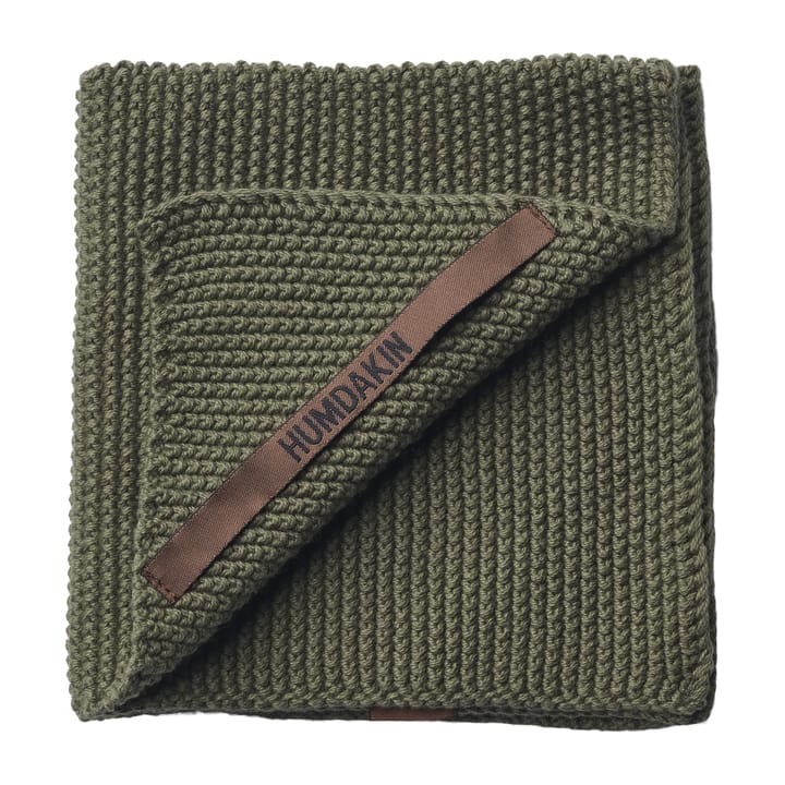 Humdakin Knitted Spüllappen 28 x 28cm, Evergreen Humdakin