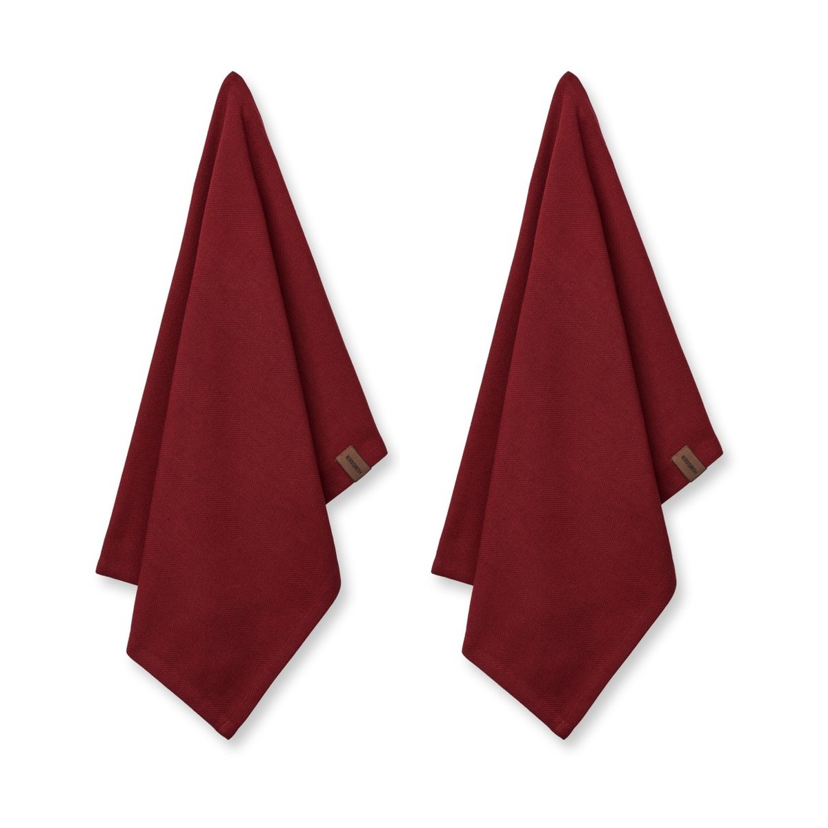 Humdakin Humdakin ökologisches Geschirrtuch 45 x 70cm 2er Pack Maroon