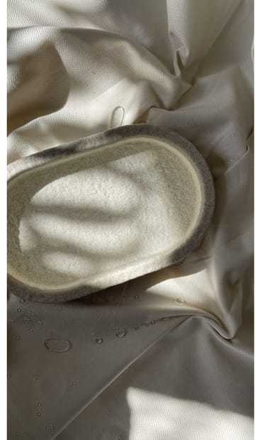 Humdakin Sandstone oval Tablett 15x25cm - Natural - Humdakin