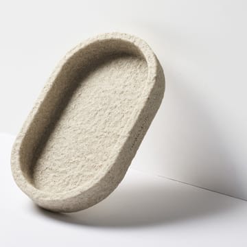 Humdakin Sandstone oval Tablett 15x25cm - Natural - Humdakin