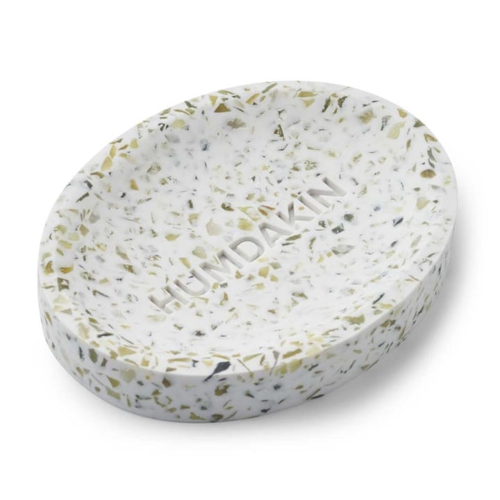 Humdakin Terrazzo Seifenschale 10 x 13cm - Green-white - Humdakin