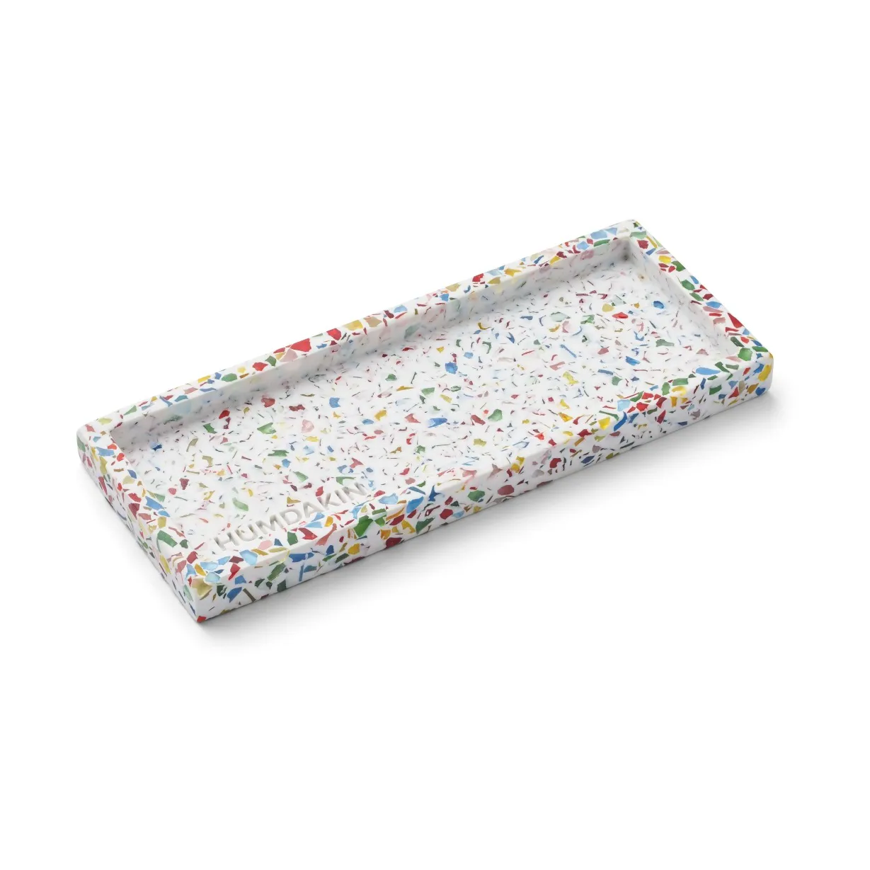 Humdakin Terrazzo Tablett 10 x 25cm, Rainbow Humdakin