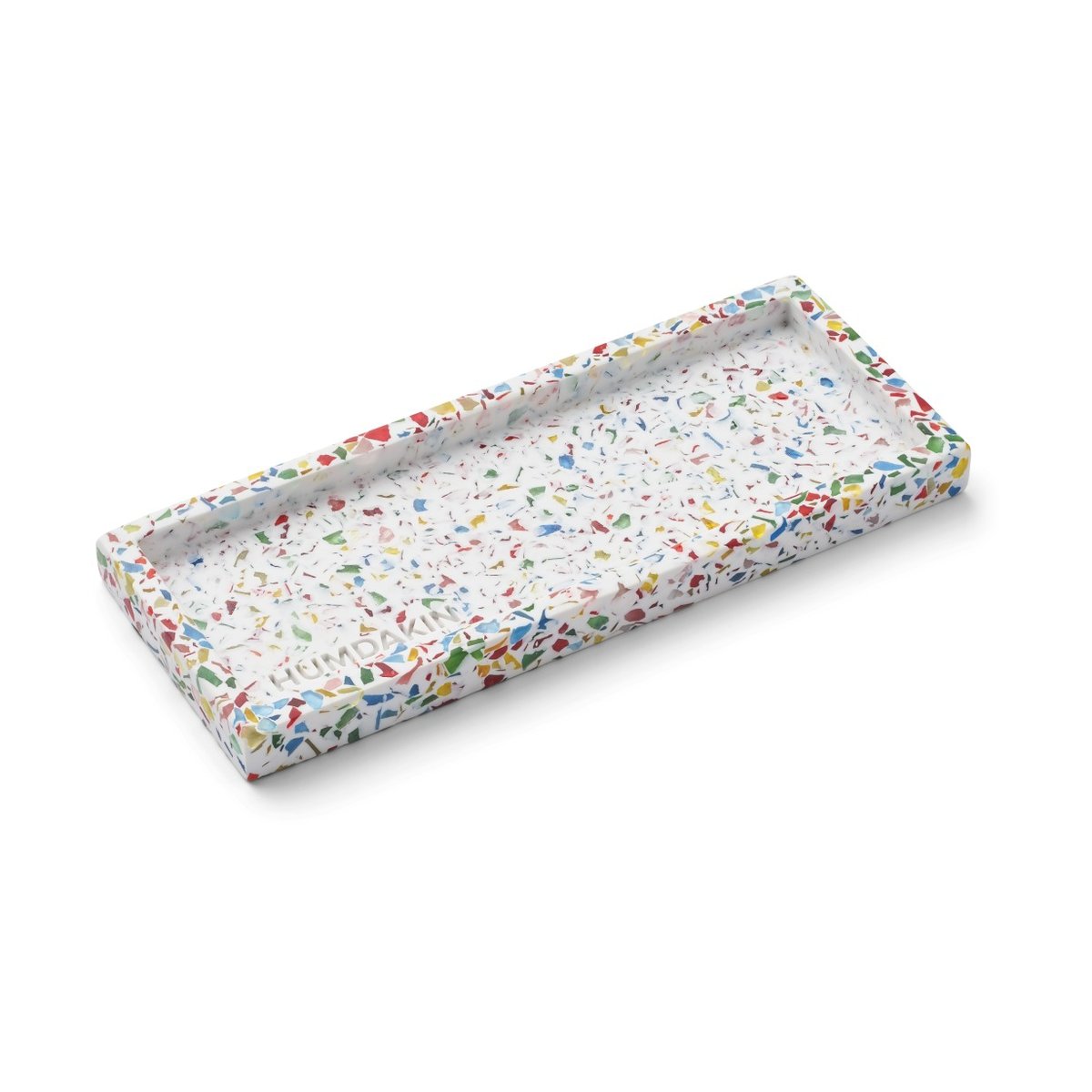 Humdakin Humdakin Terrazzo Tablett 10 x 25cm Rainbow