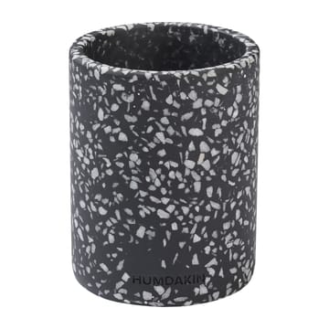 Humdakin Terrazzo Vase mit Deckel Ø 10 cm - Black - Humdakin