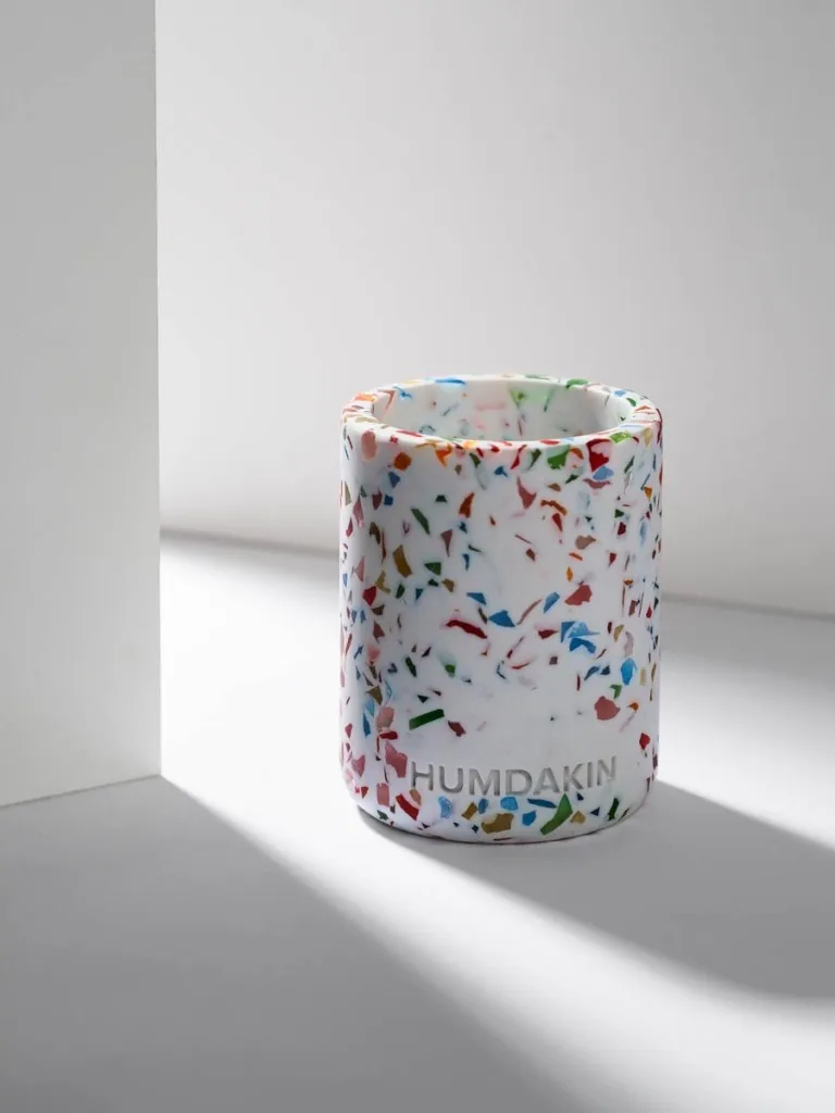 Humdakin Terrazzo Zahnbürstenhalter 10cm, Rainbow Humdakin