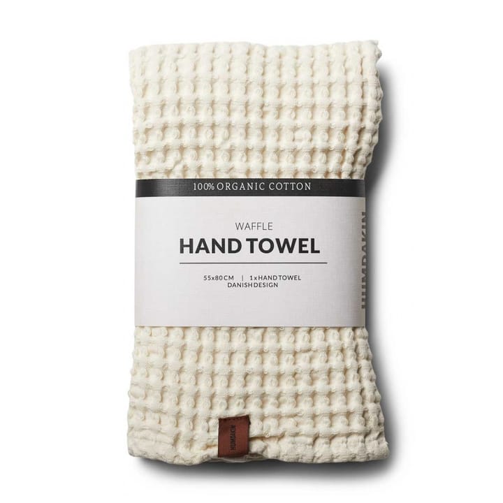 Humdakin Waffle Handtuch 55 x 80cm, Shell Humdakin