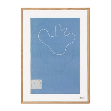 Aalto art Sketch blue Poster - 50 x 70cm - Iittala