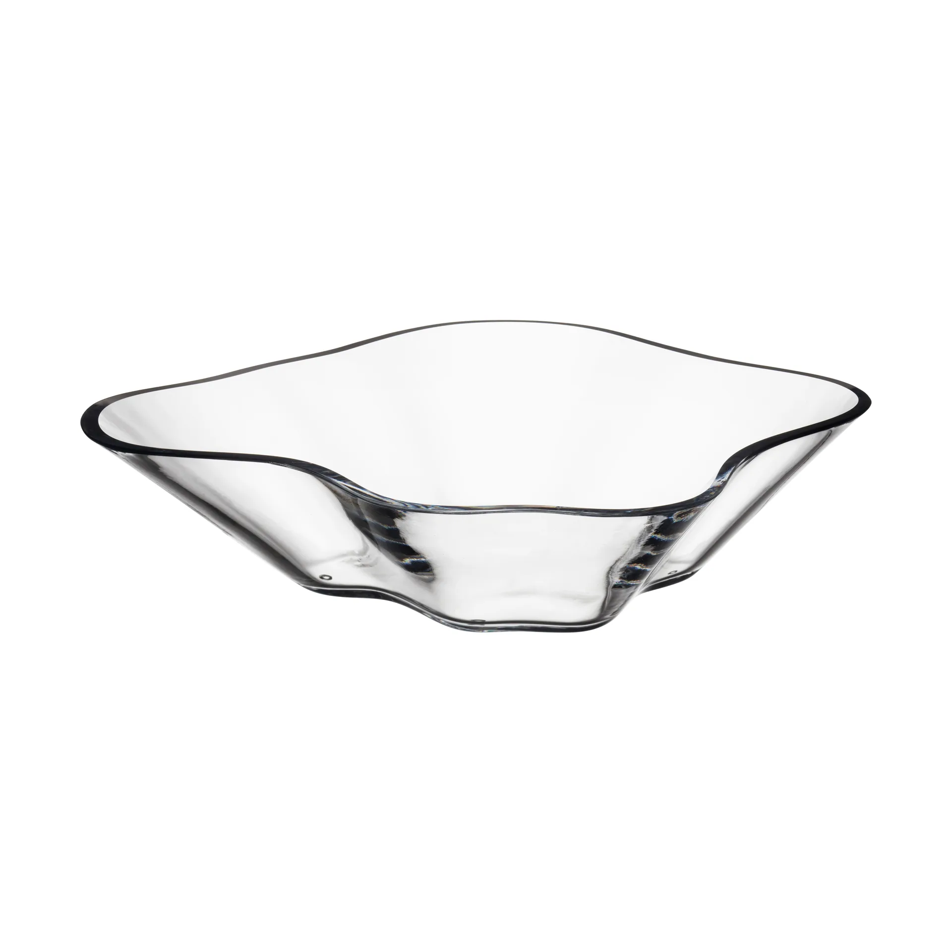 Aalto Blomma Schale 279x75 mm, Klar Iittala
