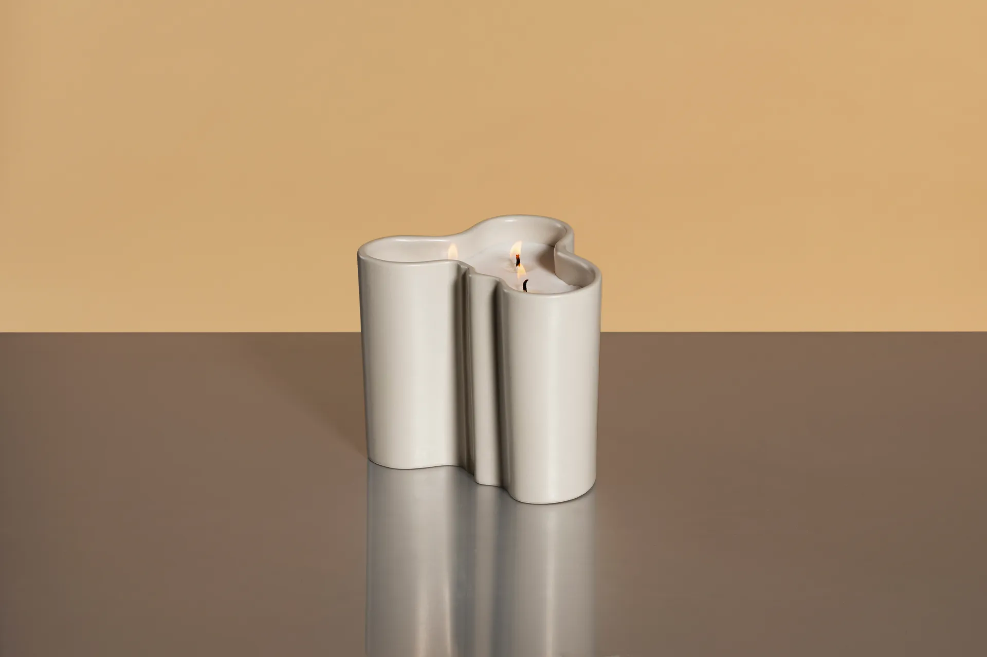 Aalto Duftkerze 11 cm, Sand Iittala