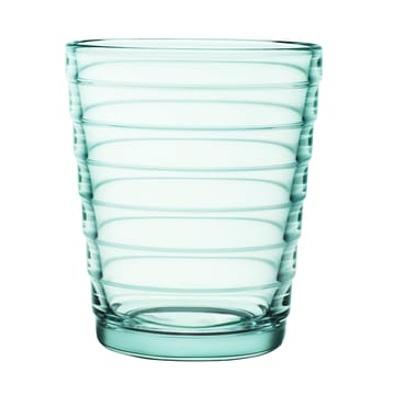 Aino Aalto Wasserglas 22cl im 2er Pack - Wassergrün - Iittala
