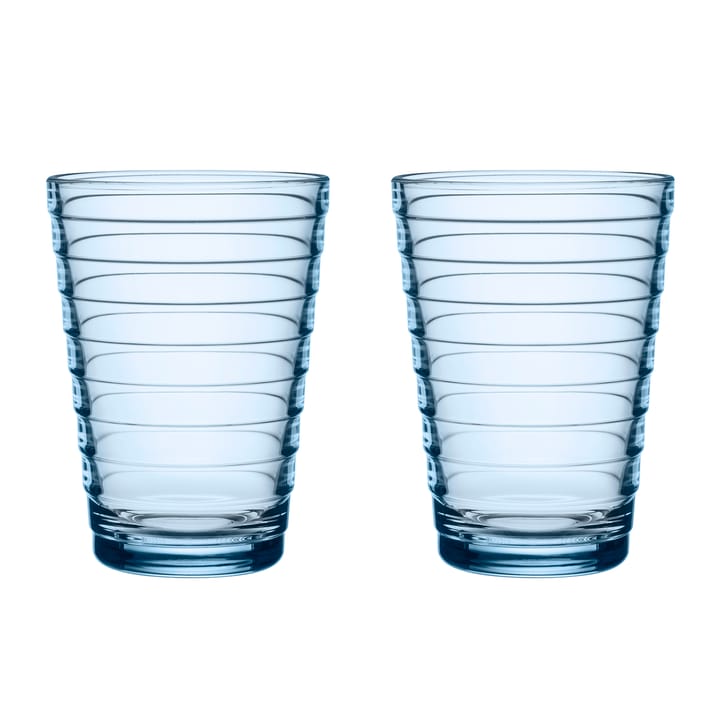 Aino Aalto Wasserglas 33cl im 2er Pack - Aqua - Iittala