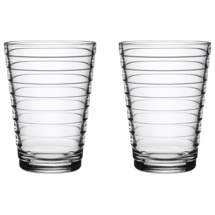 Aino Aalto Wasserglas 33cl im 2er Pack - Klar - Iittala