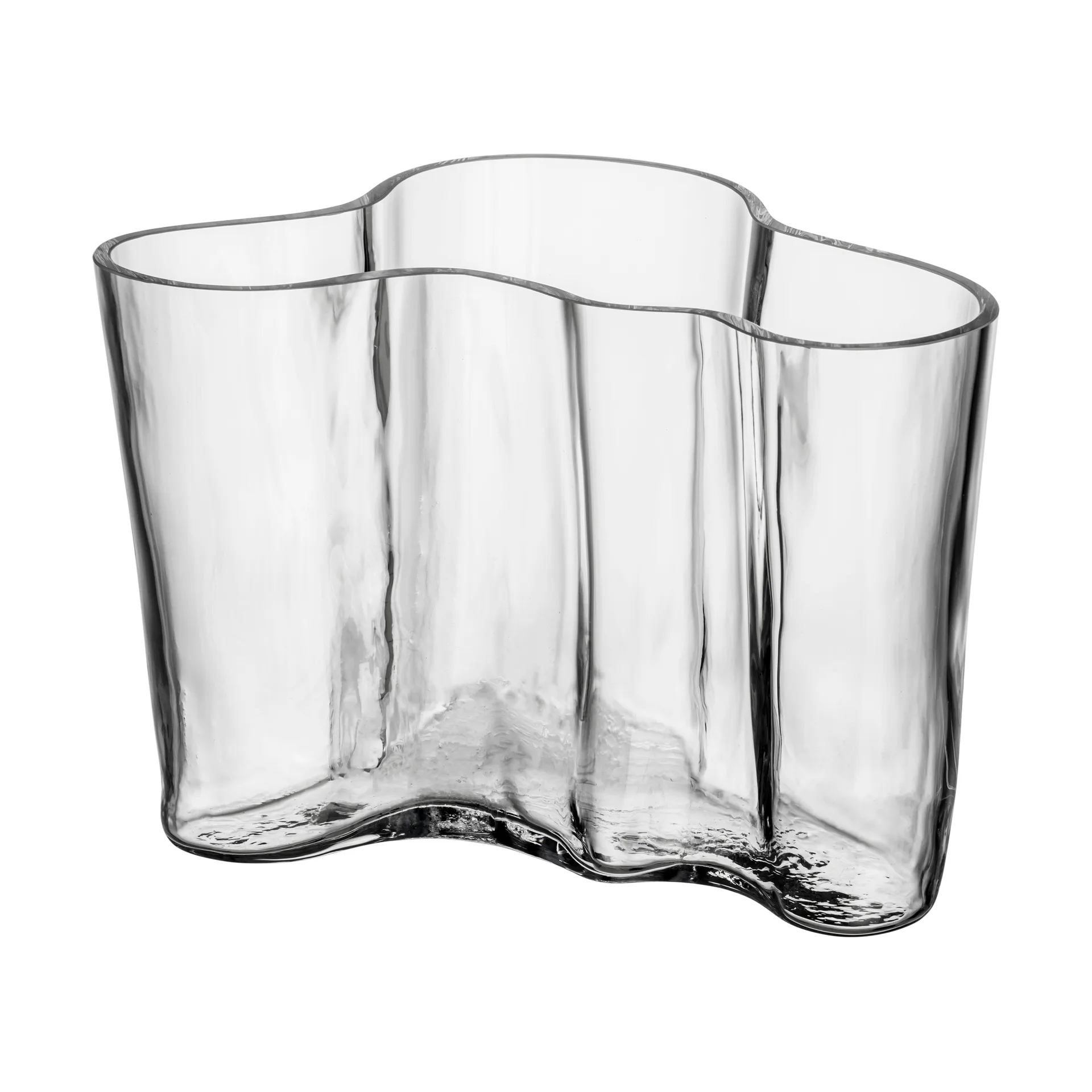 Alvar Aalto Vase 140 mm, Klar Iittala
