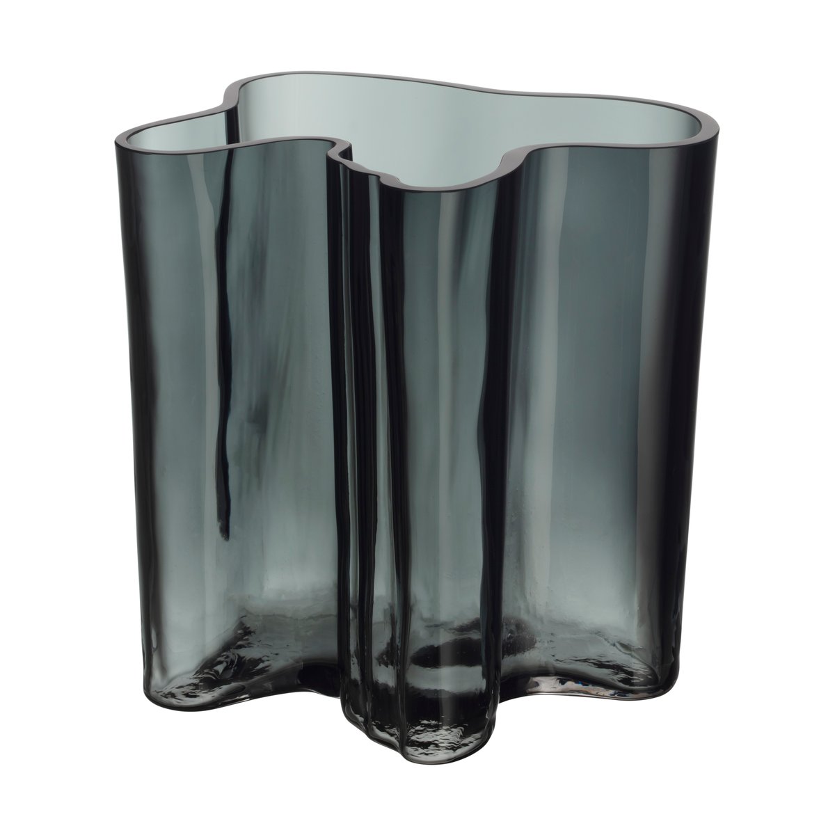 Iittala Alvar Aalto Vase 200 mm Dunkelgrau