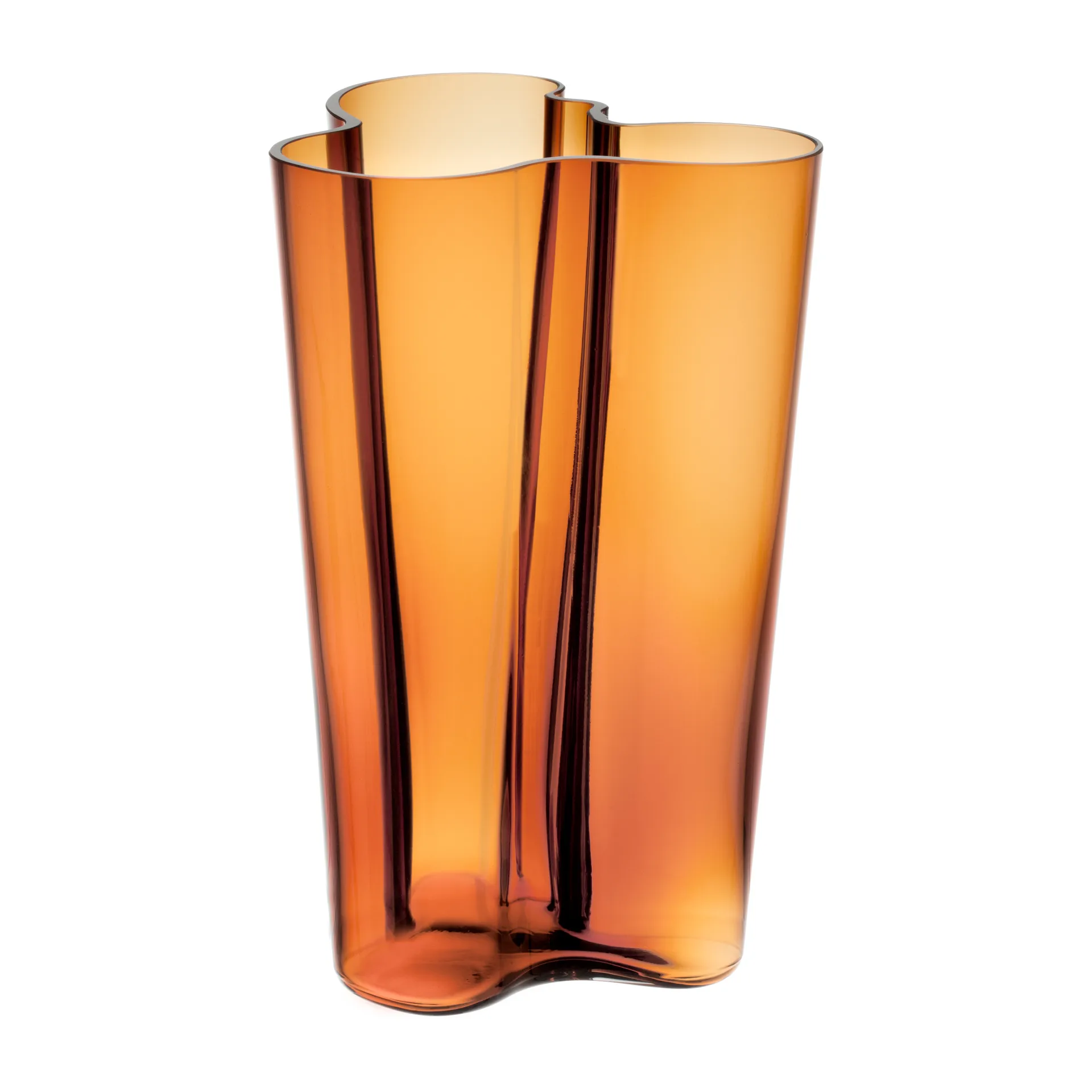 Alvar Aalto Vase Kupfer, 251mm Iittala