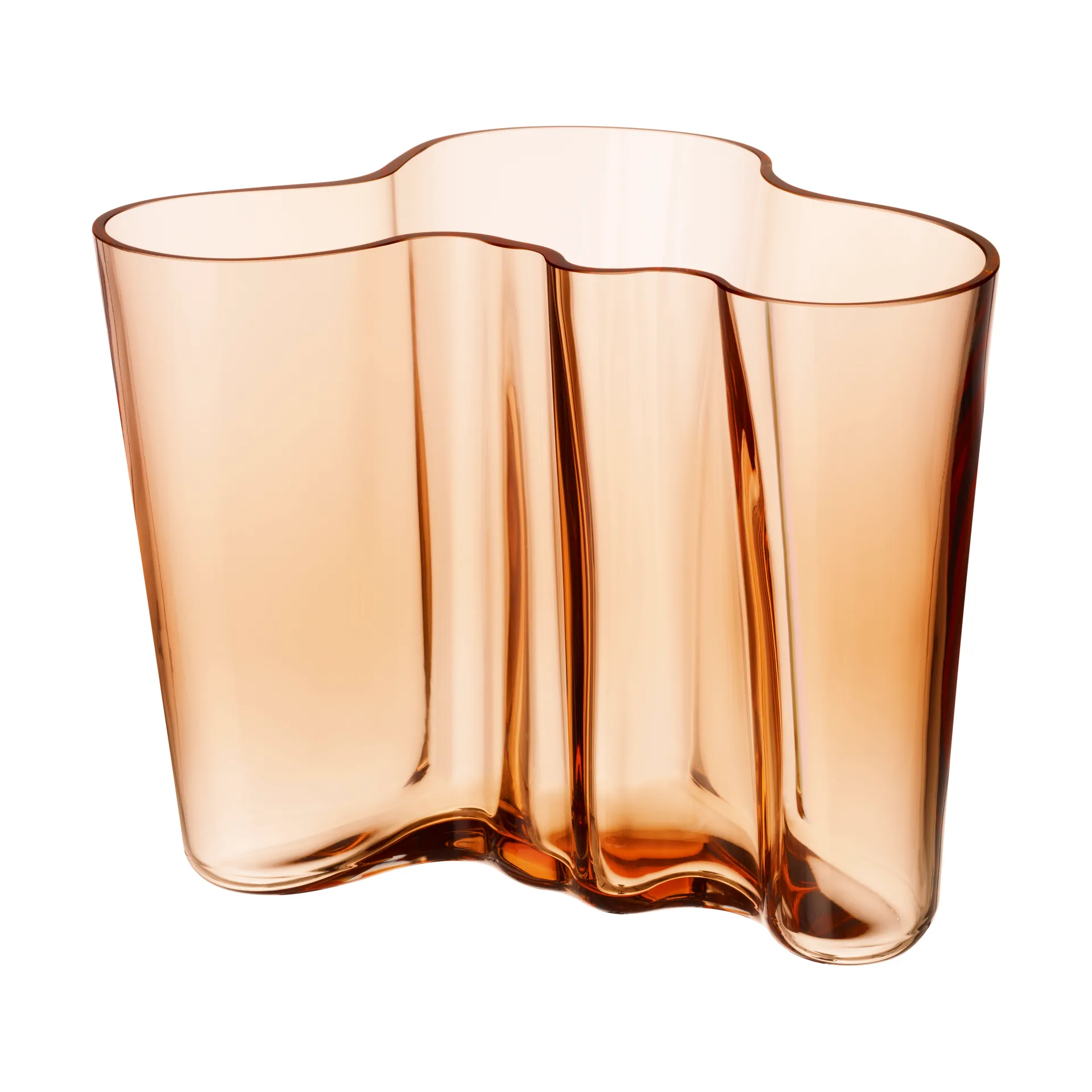 Alvar Aalto Vase Rio braun, 160 mm Iittala