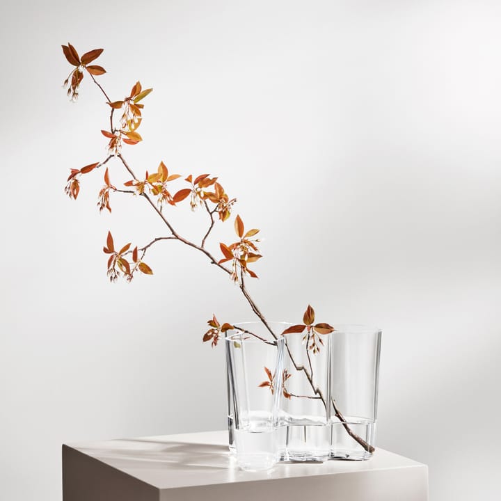 Alvar Aalto Vase Savoy klarglas - 160mm - Iittala