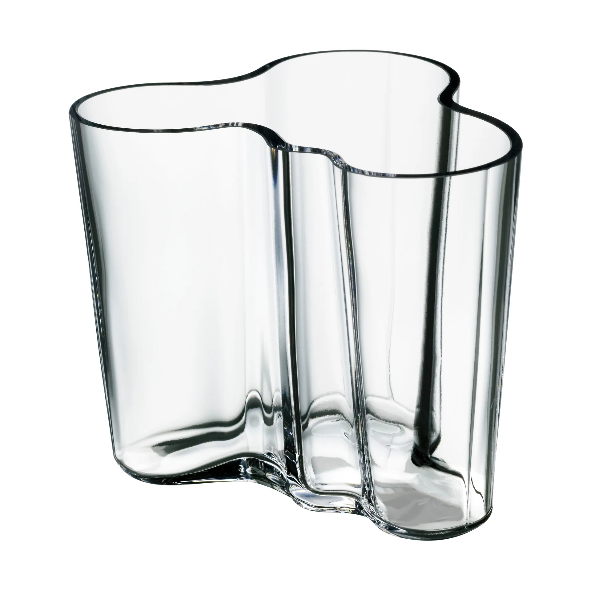 Alvar Aalto Vase Savoy klarglas, 95mm Iittala