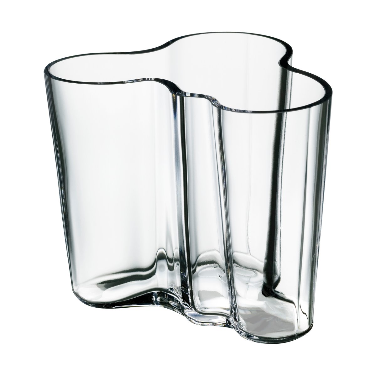 Iittala Alvar Aalto Vase Savoy klarglas 95mm