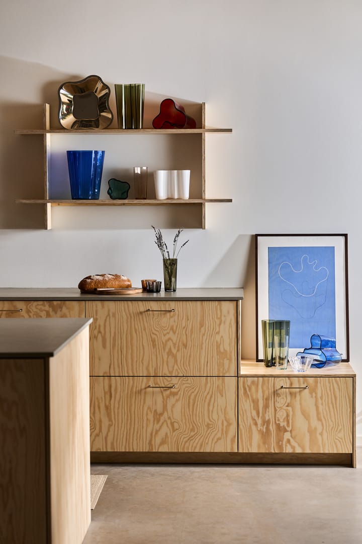 Alvar Aalto Vase ultramarinblau, 270mm Iittala