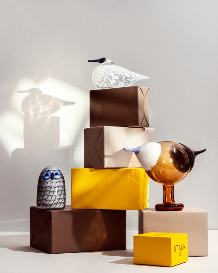 Birds by Toikka kleine Eule, Grau Iittala
