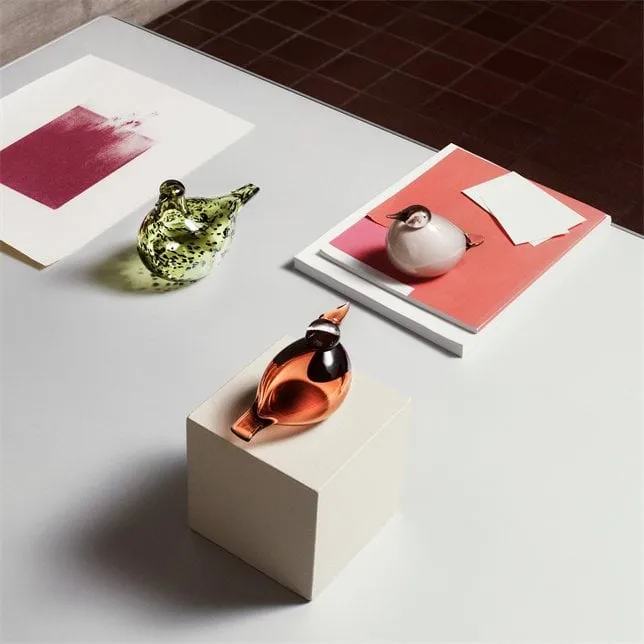 Birds by Toikka, Leinen, 14x9 cm Iittala
