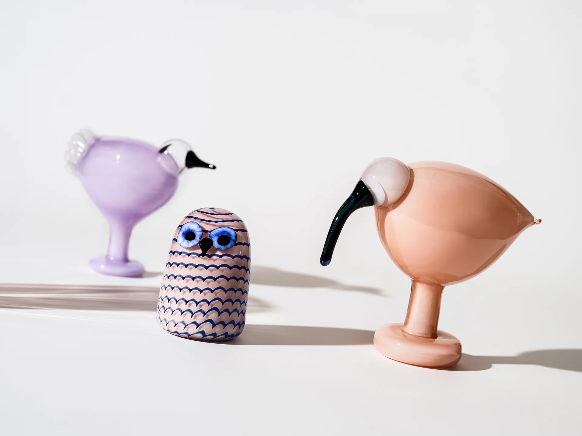 Birds by Toikka Leppäinen, Helllila Iittala