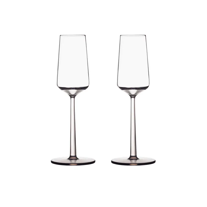 Essence Champagnerglas 2er Pack - Leinen, 21 cl - Iittala