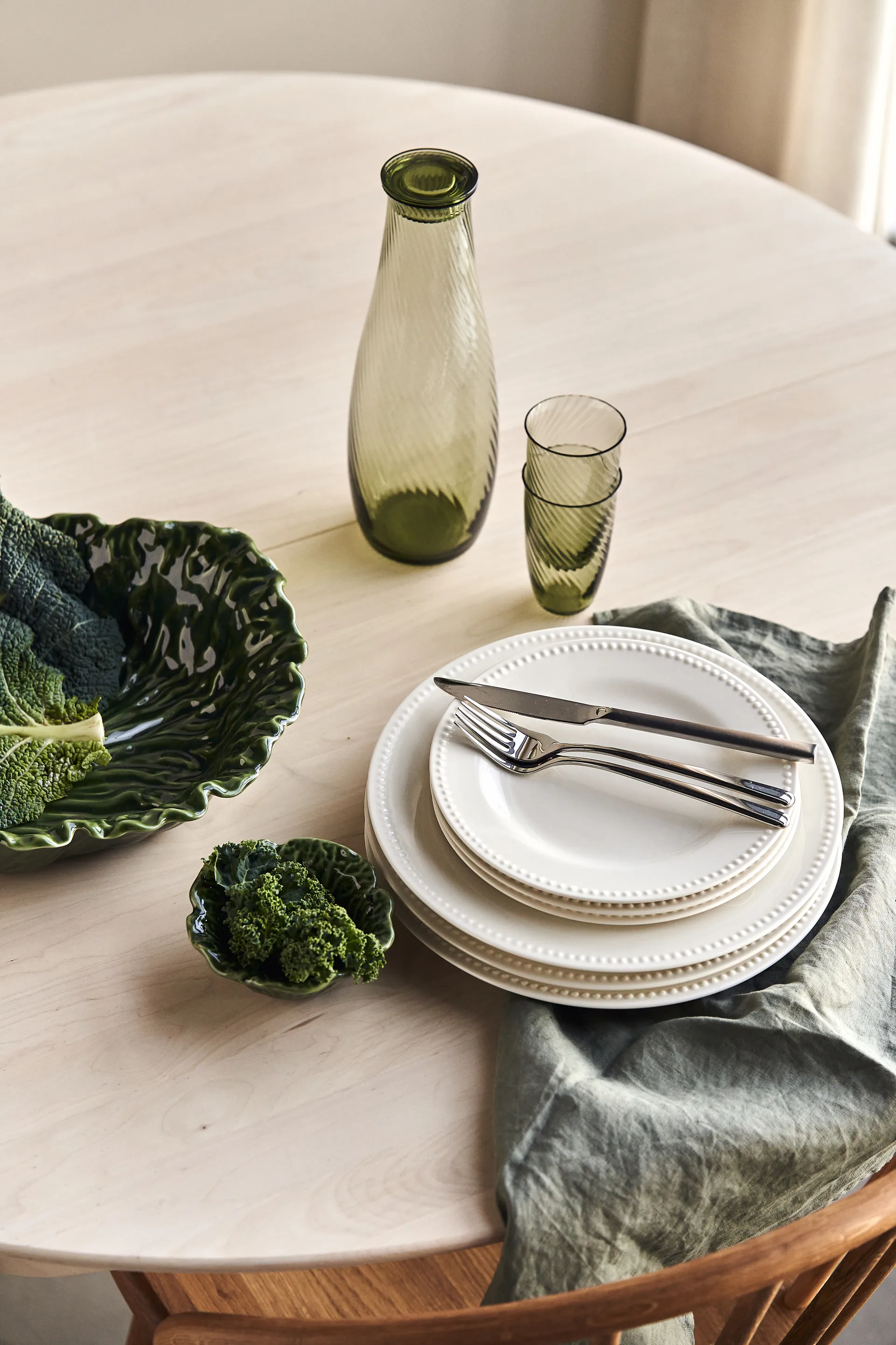 Essence & Dots Starterset Abendessen 32 Teile - Cremeweiß,  Iittala