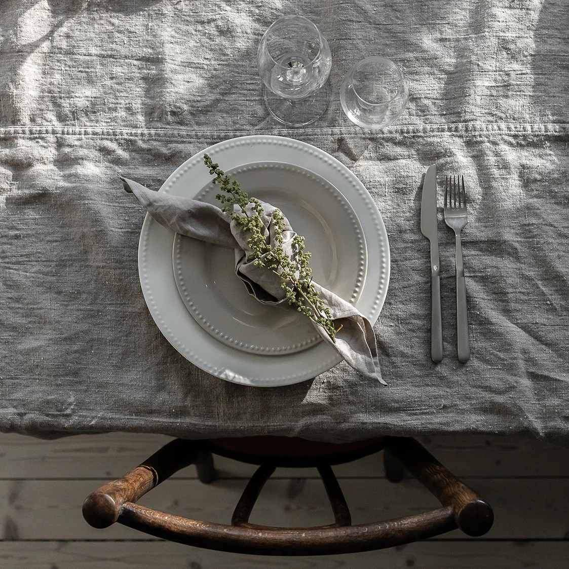 Essence & Dots Starterset Abendessen 32 Teile - Cremeweiß Iittala