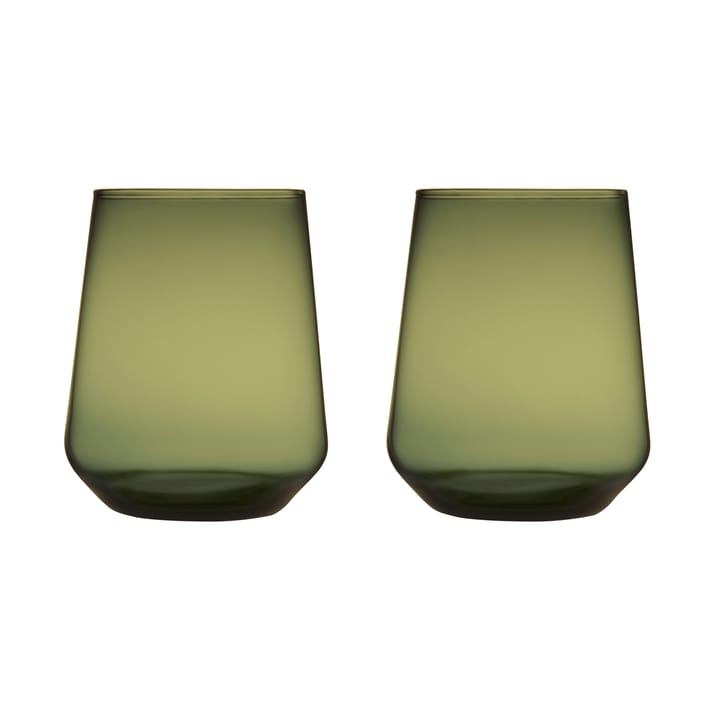 Essence Trinkglas 2er Pack - Moosgrün - Iittala