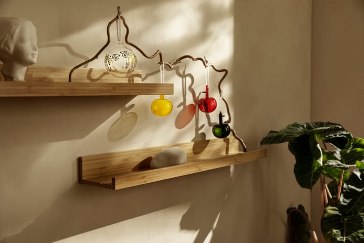 Iittala Glasapfel 3er Pack, Gelb Iittala