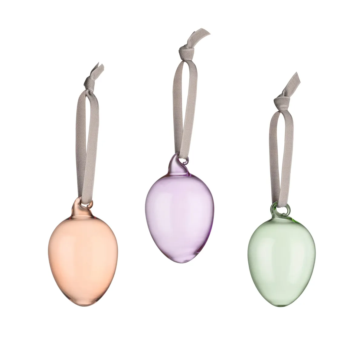 Iittala Iittala Glasei 60mm 3er Pack Braun-lila-grün