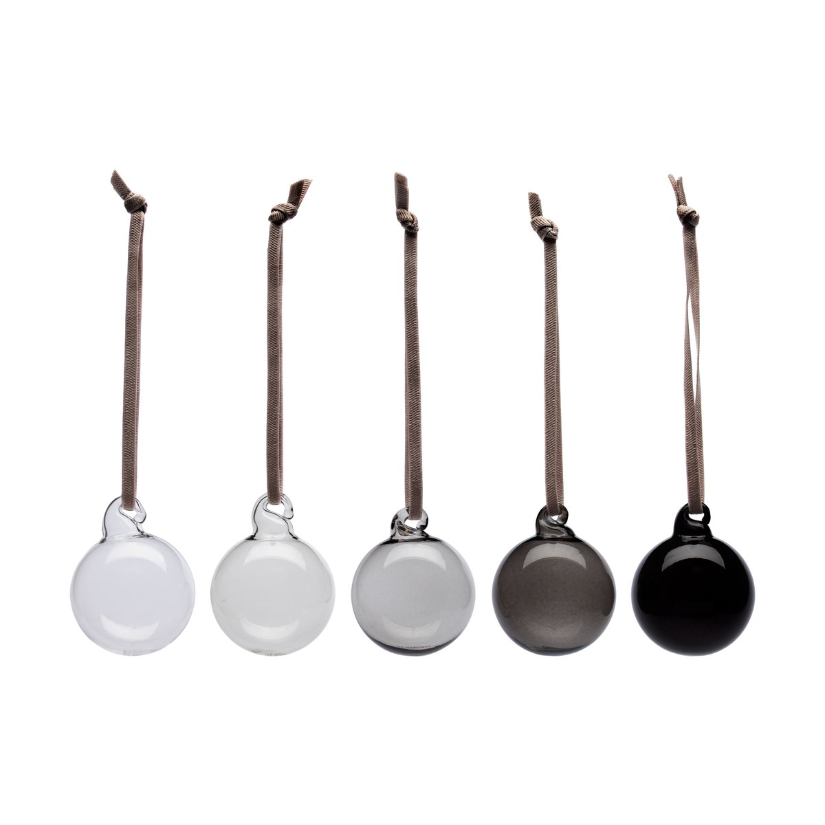 Iittala Iittala Glaskugel Ø4 cm 5er-Pack Grau