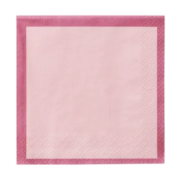 Iittala Papierserviette - Pink-ros, 33 cm, 20er Pack - Iittala