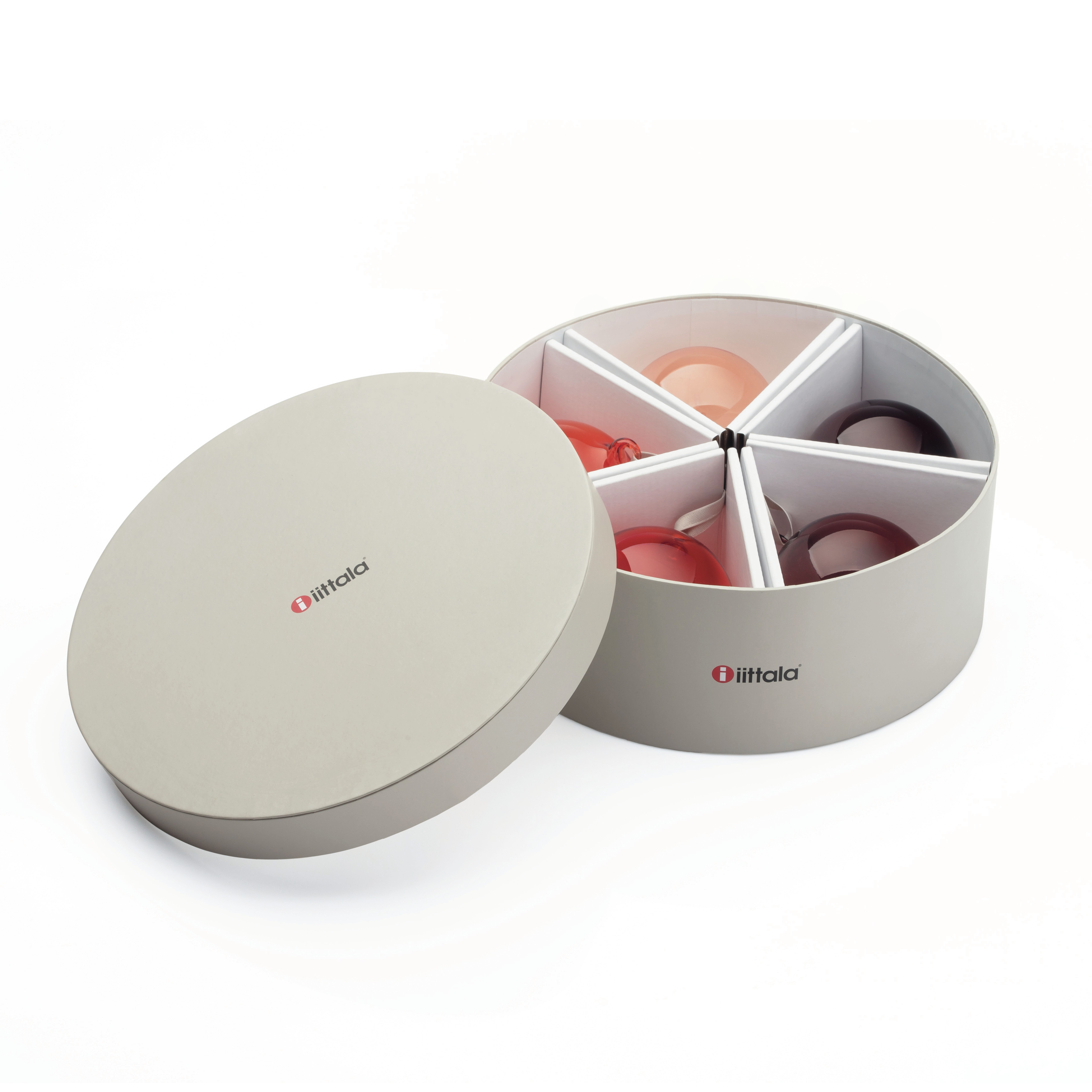 25 Stück Beflockte Weihnachtskugeln Beige - Samtkugeln 60mm Bruchsicher Für Weihnachtsbaum