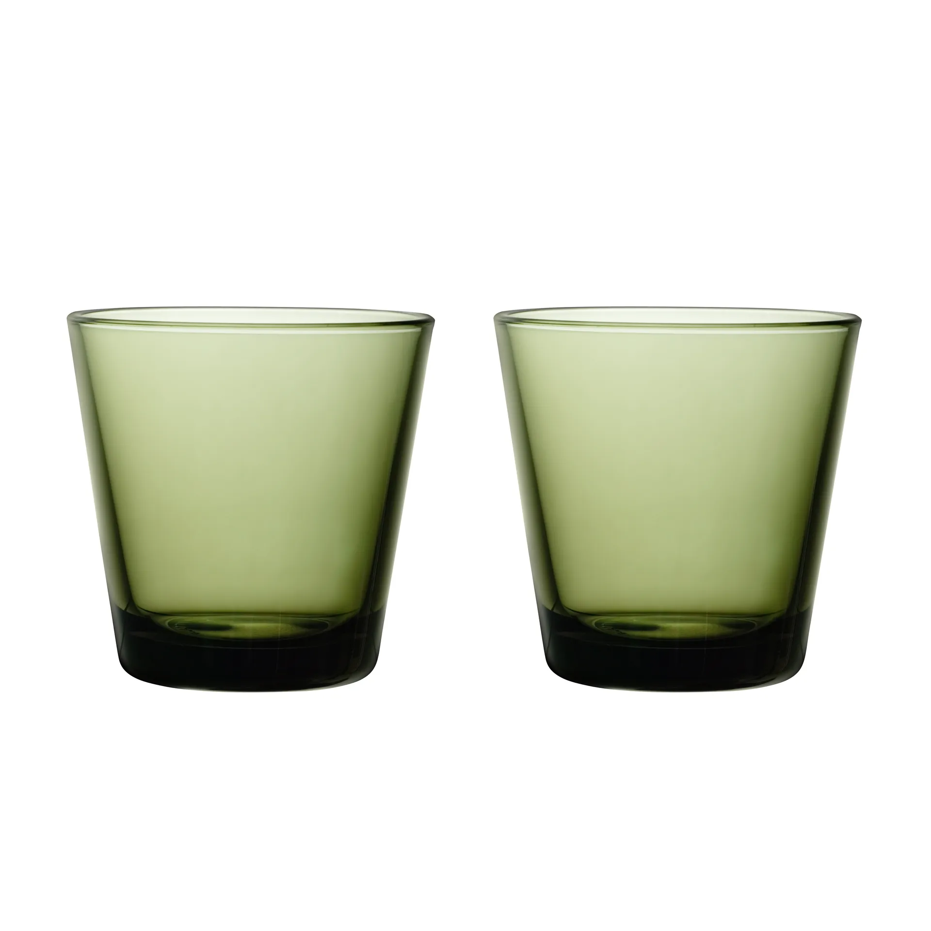 Kartio Trinkgläser 21cl 2er Pack, Moosgrün Iittala